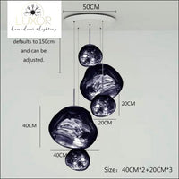 chandelier Lavina Post Modern Chandelier - Luxor Home Decor & Lighting