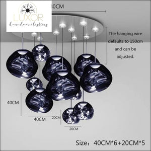 chandelier Lavina Post Modern Chandelier - Luxor Home Decor & Lighting