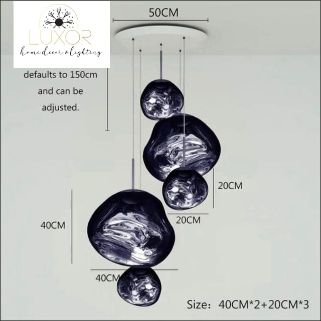 chandelier Lavina Post Modern Chandelier - Luxor Home Decor & Lighting