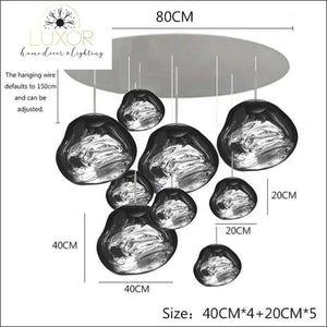 chandelier Lavina Post Modern Chandelier - Luxor Home Decor & Lighting