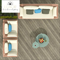 Leanori 5 Piece Patio Set - Outdoor Seating