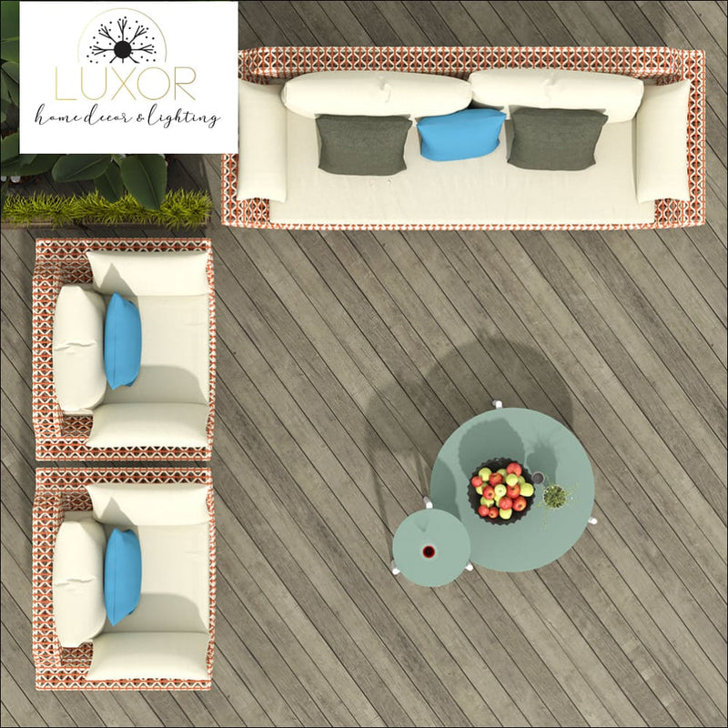 Leanori 5 Piece Patio Set - Outdoor Seating