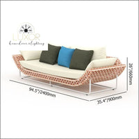 Leanori 5 Piece Patio Set - Outdoor Seating