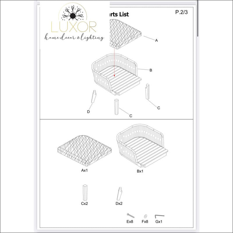 Lenier 4 Piece Teak Patio Set