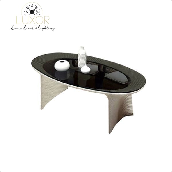 Lensi Modern 7 Piece Outdoor Dining Set - Outdoor Seating