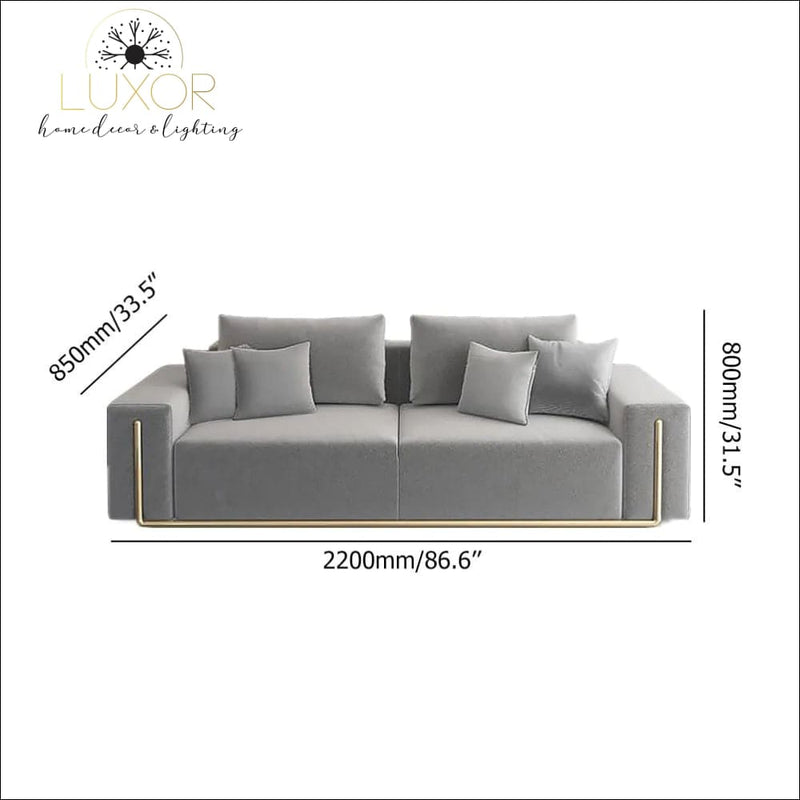 Liberty Modern Upholstered Sofa