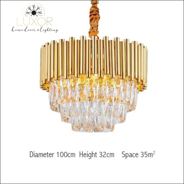 pendant lighting Lilimart Crystal Pendant - Luxor Home Decor & Lighting