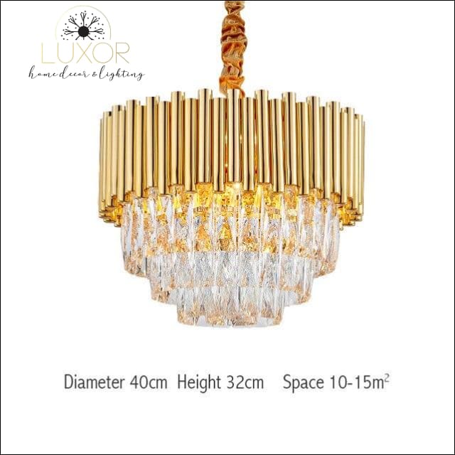 pendant lighting Lilimart Crystal Pendant - Luxor Home Decor & Lighting