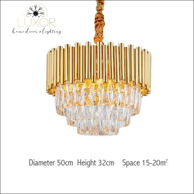 pendant lighting Lilimart Crystal Pendant - Luxor Home Decor & Lighting