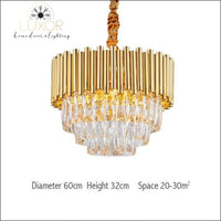 pendant lighting Lilimart Crystal Pendant - Luxor Home Decor & Lighting