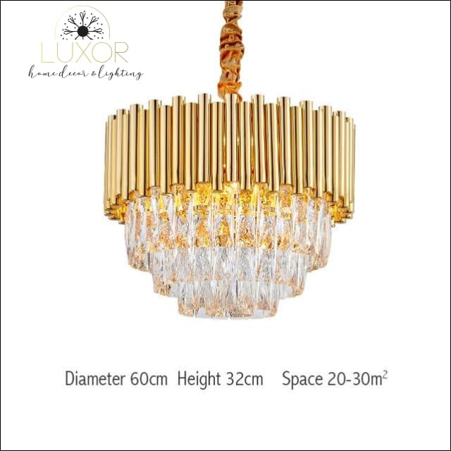 pendant lighting Lilimart Crystal Pendant - Luxor Home Decor & Lighting