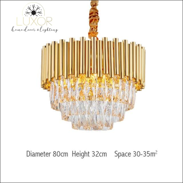 pendant lighting Lilimart Crystal Pendant - Luxor Home Decor & Lighting