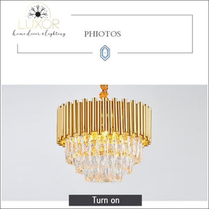 pendant lighting Lilimart Crystal Pendant - Luxor Home Decor & Lighting