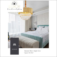 pendant lighting Lilimart Crystal Pendant - Luxor Home Decor & Lighting