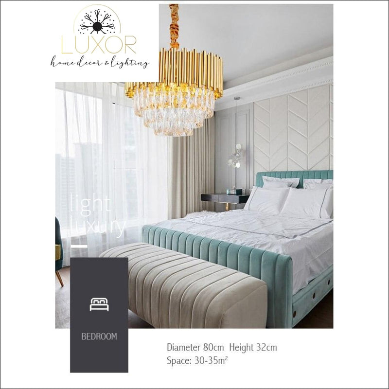 pendant lighting Lilimart Crystal Pendant - Luxor Home Decor & Lighting