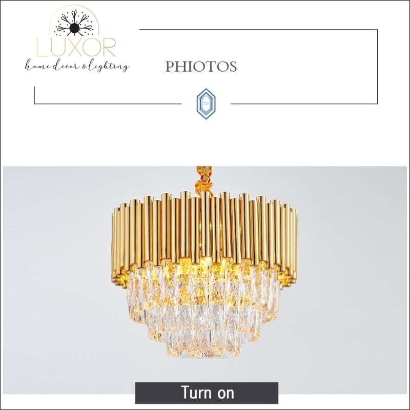 pendant lighting Lilimart Crystal Pendant - Luxor Home Decor & Lighting