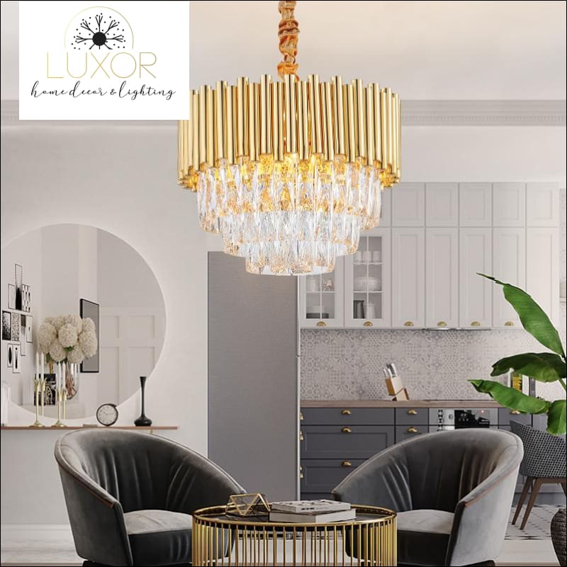 pendant lighting Lilimart Crystal Pendant - Luxor Home Decor & Lighting
