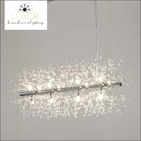 chandeliers Linear Crystal Chandelier - Luxor Home Decor & Lighting