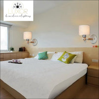 wall lighting Linen Nordic Modern Sconce - Luxor Home Decor & Lighting