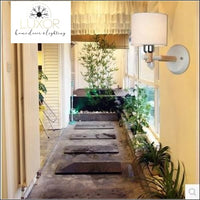 wall lighting Linen Nordic Modern Sconce - Luxor Home Decor & Lighting