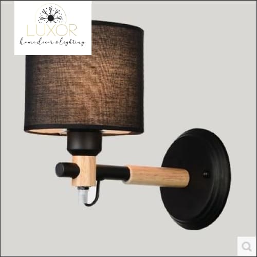 wall lighting Linen Nordic Modern Sconce - Luxor Home Decor & Lighting