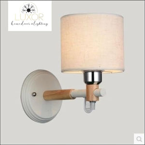 wall lighting Linen Nordic Modern Sconce - Luxor Home Decor & Lighting