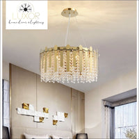 chandeliers Lini Crystal Chandelier - Luxor Home Decor & Lighting