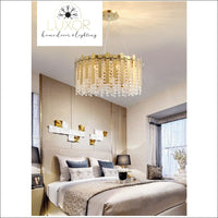 chandeliers Lini Crystal Chandelier - Luxor Home Decor & Lighting