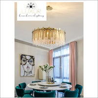 chandeliers Lini Crystal Chandelier - Luxor Home Decor & Lighting