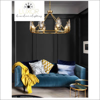 chandeliers Lisandra Lustre Crystal Chandelier - Luxor Home Decor & Lighting