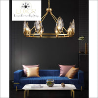 chandeliers Lisandra Lustre Crystal Chandelier - Luxor Home Decor & Lighting