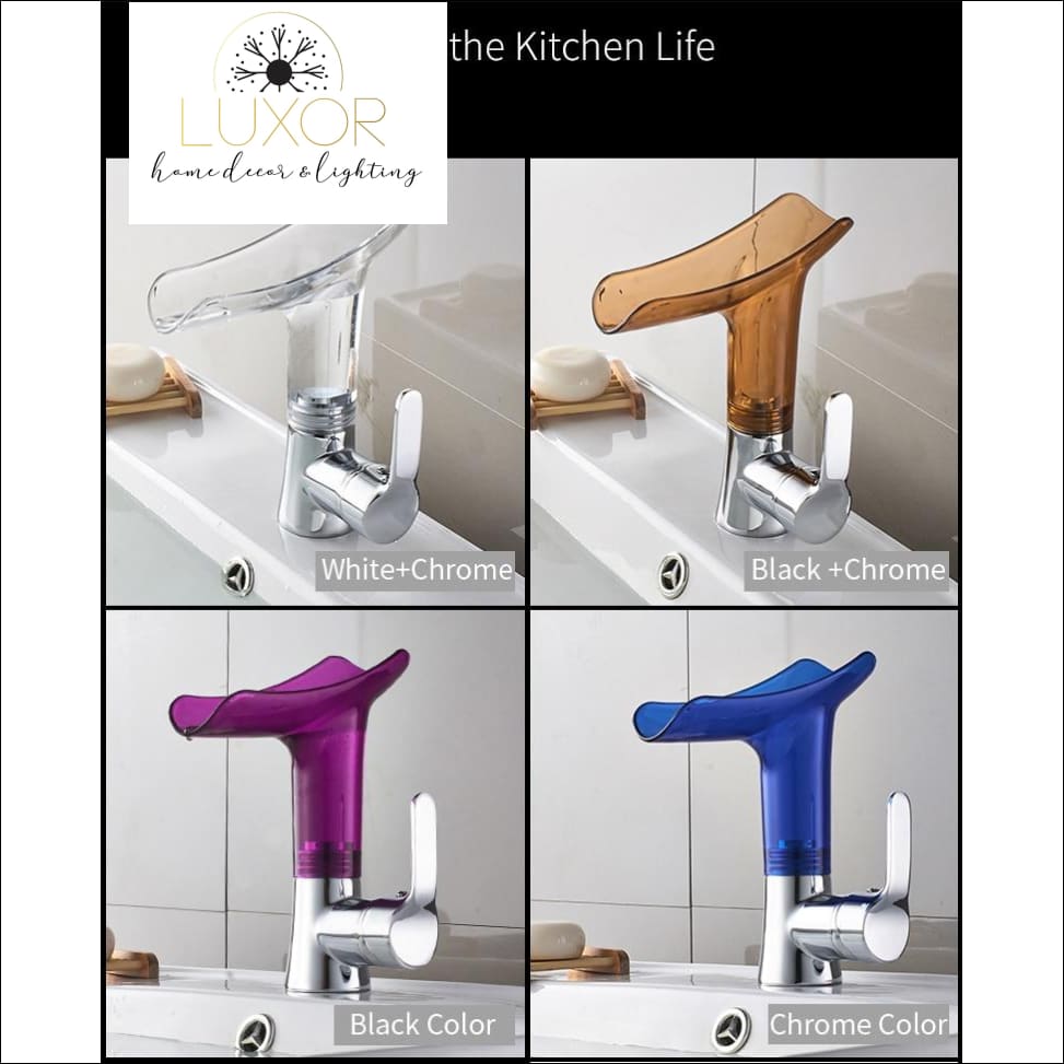 faucets Lisna Clear Faucet - Luxor Home Decor & Lighting