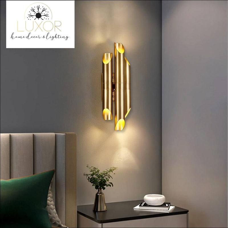 Listori Gold Wall Sconce - wall lighting