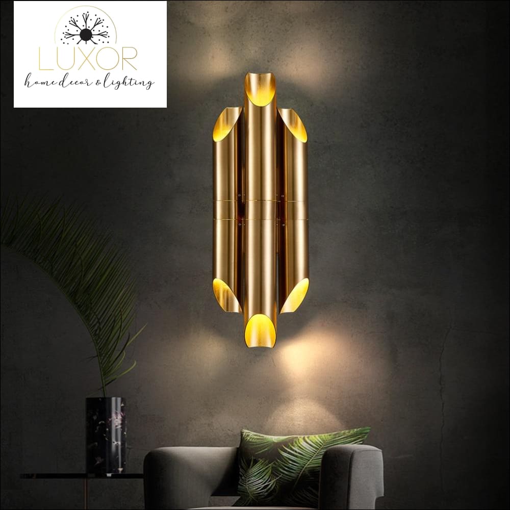 Listori Gold Wall Sconce - wall lighting