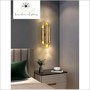 Listori Gold Wall Sconce - wall lighting