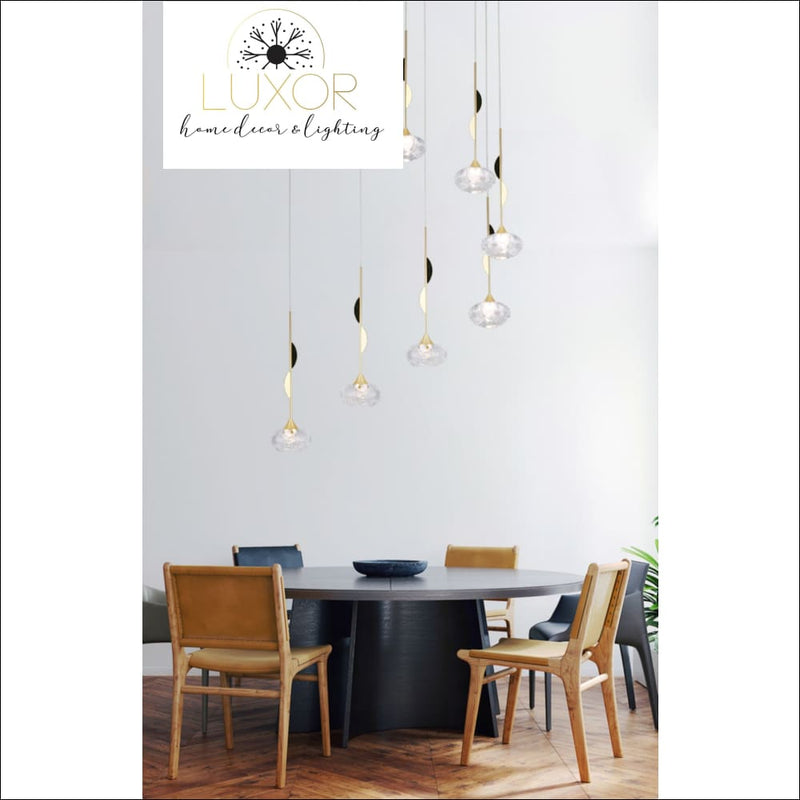 pendant lighting Litteni Crystal Pendant - Luxor Home Decor & Lighting