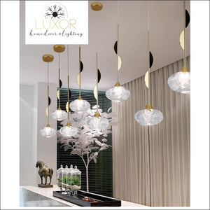 pendant lighting Litteni Crystal Pendant - Luxor Home Decor & Lighting