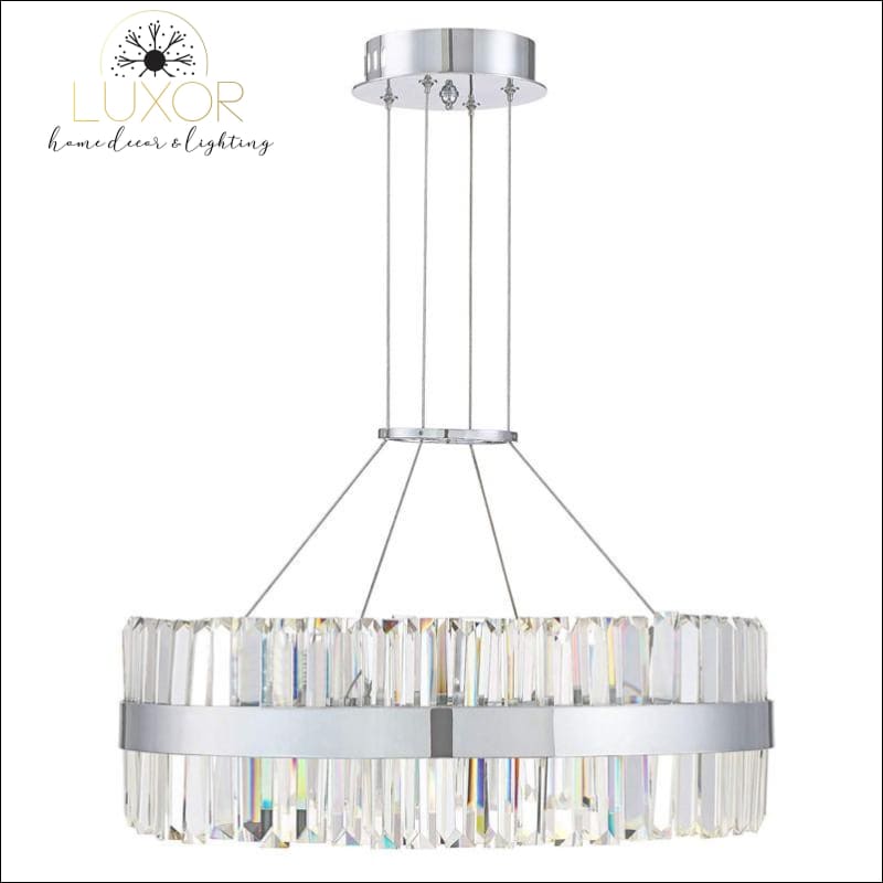 chandeliers Lixi Round Crystal Chandelier - Luxor Home Decor & Lighting