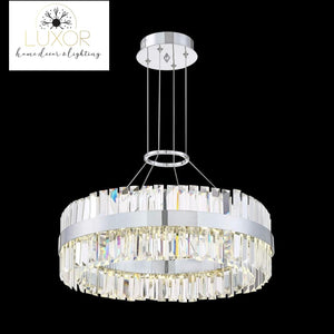 chandeliers Lixi Round Crystal Chandelier - Luxor Home Decor & Lighting