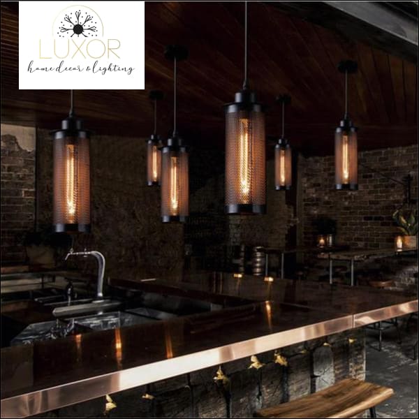 Pendant light Loft Style Vintage Industrial Pendant Light - Luxor Home Decor & Lighting