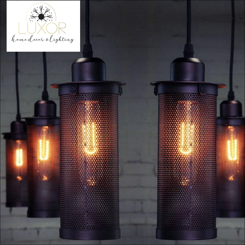 Loft Style Vintage Industrial Pendant Light | Luxor Home Decor & Lighting