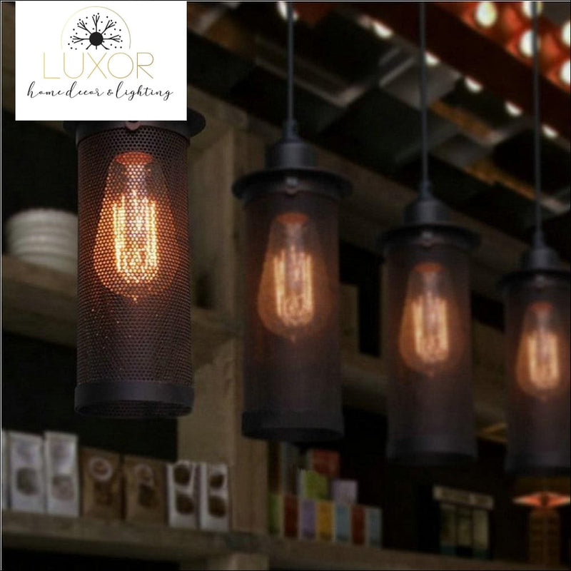 Pendant light Loft Style Vintage Industrial Pendant Light - Luxor Home Decor & Lighting