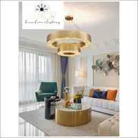 chandeliers Lombady Gold Crystal Chandelier - Luxor Home Decor & Lighting