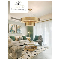 chandeliers Lombady Gold Crystal Chandelier - Luxor Home Decor & Lighting