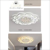 ceiling lights Lotus Glam Crystal Ceiling Light - Luxor Home Decor & Lighting
