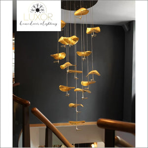 chandeliers Lotus Leaf Chandelier - Luxor Home Decor & Lighting