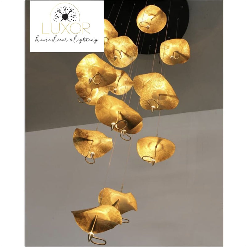 chandeliers Lotus Leaf Chandelier - Luxor Home Decor & Lighting