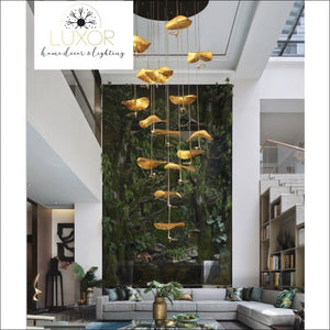 chandeliers Lotus Leaf Chandelier - Luxor Home Decor & Lighting