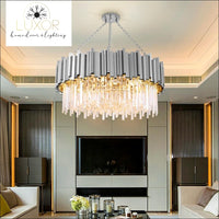 chandeliers Loxo Gold Crystal Chandelier - Luxor Home Decor & Lighting