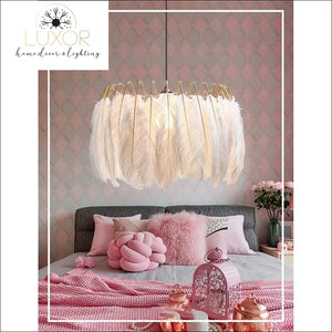 pendant lighting Lucky Feather Pendant Light - Luxor Home Decor & Lighting